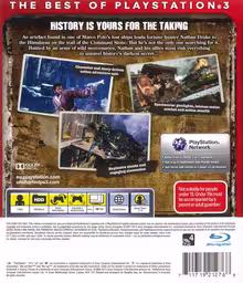 An image of Uncharted 2: Among Thieves (Essentials) - Back Cover.