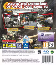 An image of Kung Fu Rider - Back Cover.