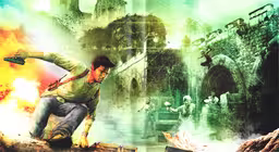An image of Uncharted: Drake’s Fortune - Inside Cover.