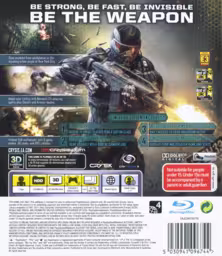 An image of Crysis 2 (Limited Edition) - Back Cover.