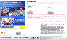 An image of PlayStation VR - Box Back.