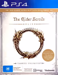 An image of The Elder Scrolls Online: Tamriel Unlimited - Front Cover.