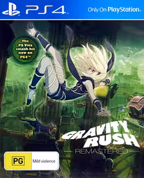 An image of Gravity Rush Remastered - Front Cover.