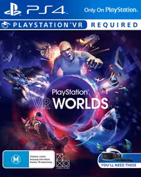 An image of PlayStation VR Worlds - Front Cover.