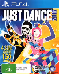 An image of Just Dance 2016 - Front Cover.