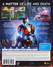 An image of Matterfall - Back Cover.
