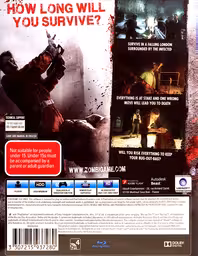 An image of Zombi - Back Cover.