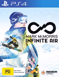 An image of Mark McMorris Infinite Air - Front Cover.