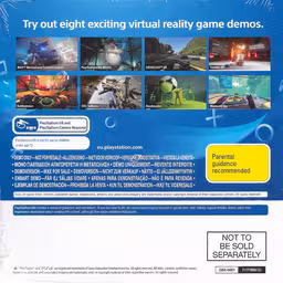 An image of PlayStation VR Demo Disc - Back Cover.