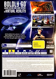 An image of Star Trek Bridge Crew - Back Cover.