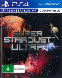 An image of Super Stardust Ultra VR - Front Cover.