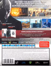 An image of Hitman: The Complete First Season (Steelbook Edition) - Back Cover.