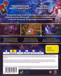 An image of ArmaGallant: Decks of Destiny - Back Cover.