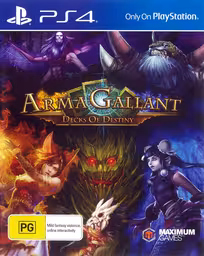 An image of ArmaGallant: Decks of Destiny - Front Cover.