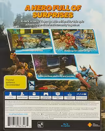 An image of Knack 2 - Back Cover.