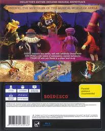An image of AereA (Collector's Edition) - Back Cover.