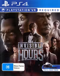 An image of The Invisible Hours - Front Cover.