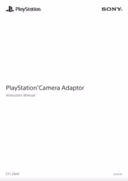 An image of PlayStation Camera Adaptor - Manual.