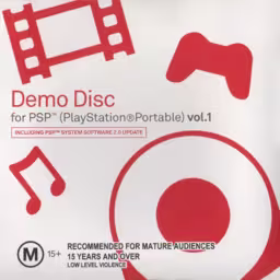 An image of Demo Disc for PSP vol.1 - Front Cover.