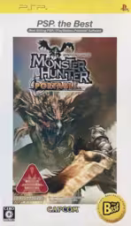 An image of Monster Hunter Portable (PSP the Best) - Front Cover.