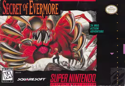 An image of Secret of Evermore - Box Front.