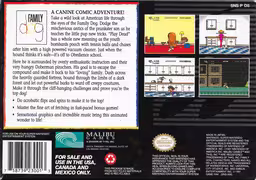 An image of Family Dog - Box Back.