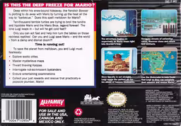An image of Mario Is Missing! - Box Back.