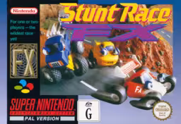An image of Box & Manual: Stunt Race FX - Box Front.
