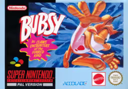 An image of Bubsy in: Claws Encounters of the Furred Kind - Box Front.