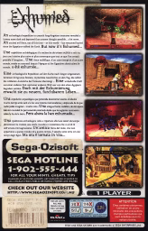 An image of Exhumed - Back Cover.