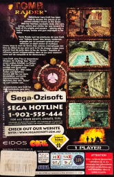 Tomb Raider - Back Cover