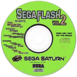 An image of SEGA Flash Vol. 2 - Demo Disc.