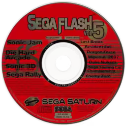 An image of SEGA Flash Vol 5 - Demo Disc.