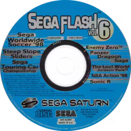 An image of SEGA Flash Vol 6 - Demo Disc.