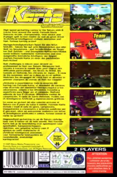 An image of Formula Karts: Special Edition - Back Cover.