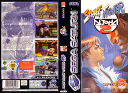 An image of Street Fighter Alpha 2 - Full Cover.