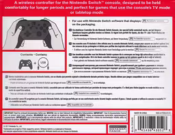 An image of Pro Controller - Box Back.