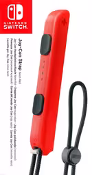 An image of Joy-Con Strap (Neon Red) - Box Front.