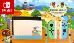 An image of Nintendo Switch (Animal Crossing: New Horizons Special Edition) - Box Front.