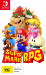 An image of Super Mario RPG - Front Cover.