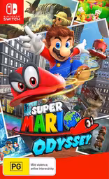 An image of Super Mario Odyssey - Front Cover.