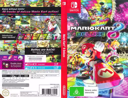 An image of Mario Kart 8 Deluxe - Full Cover.