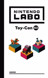 An image of Nintendo Labo Toy-Con 03 - Front Cover.