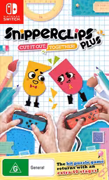 An image of Snipperclips Plus – Cut It Out, Together! - Front Cover.