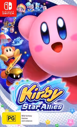 An image of Kirby Star Allies - Front Cover.
