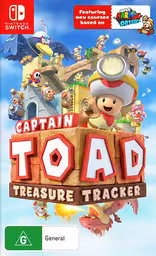 An image of Captain Toad: Treasure Tracker - Front Cover.