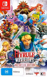 An image of Hyrule Warriors: Definitive Edition - Front Cover.