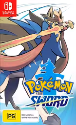 An image of Pokémon Sword - Front Cover.