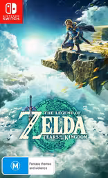 An image of The Legend of Zelda: Tears of the Kingdom - Front Cover.