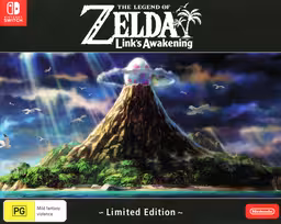 An image of The Legend of Zelda: Links Awakening (Limited Edition) - Box Front.
